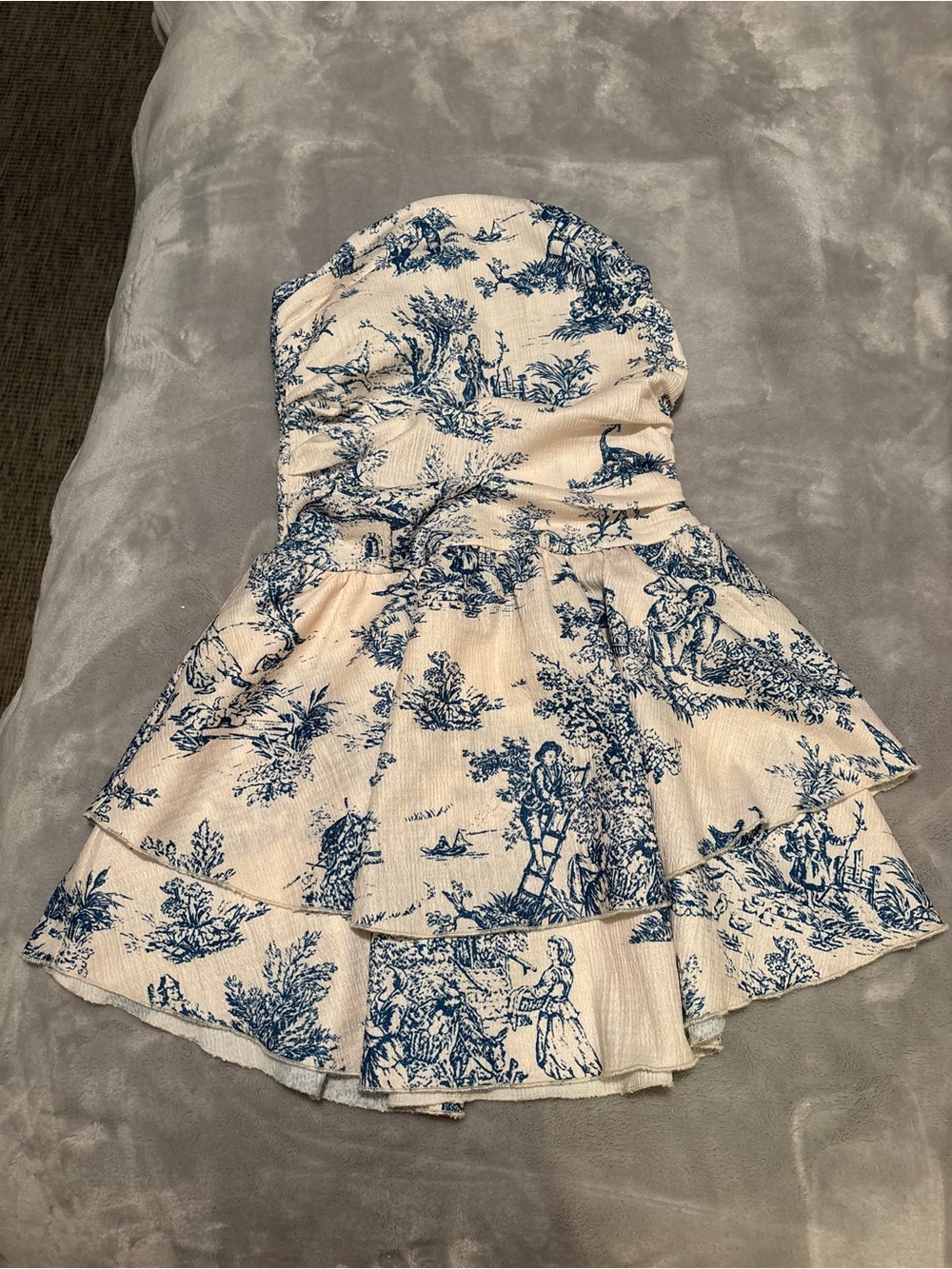 Toile De Jouy Mini Dress